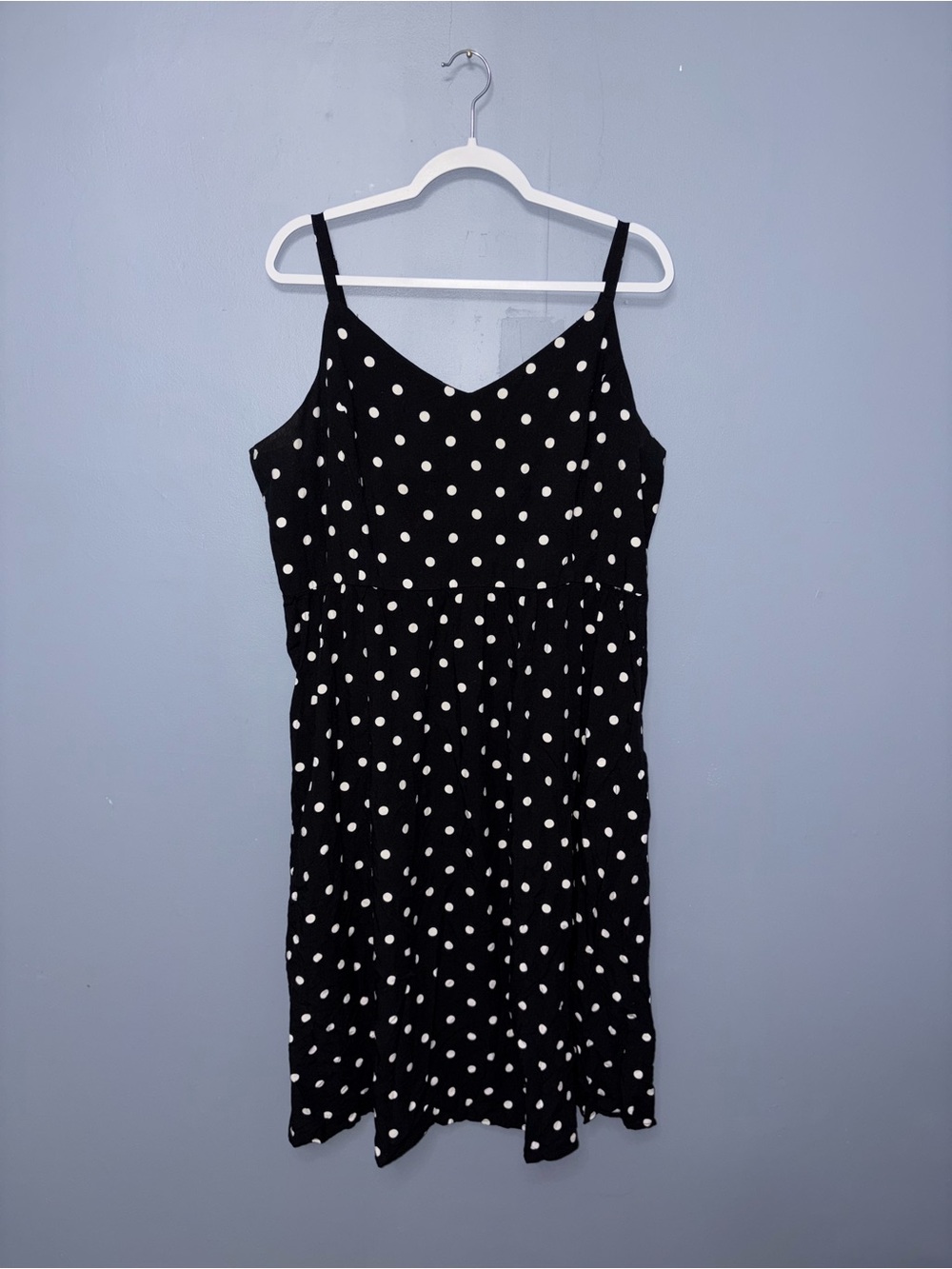 Old Navy | Black Polkadot Dress